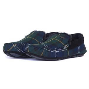 Barbour Monty Tartan Moccasin Slippers